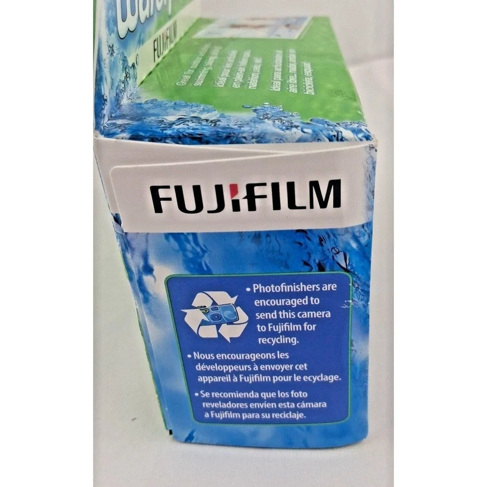 Fujifilm QuickSnap Waterproof 1X Use Camera 35mm 27 Exp Lot of 4 Expired in 2025